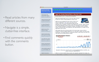 PAD Software introduces SimpleRSS 1.0 for Mac OS X - New RSS Feed Reader